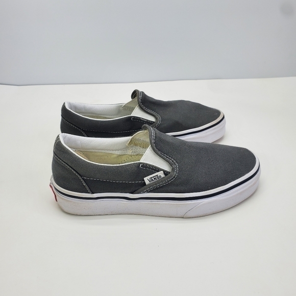 Vans Unisex Classic 721565 Gray Casual Shoes Sneakers Size M 3.5 W 5 - Picture 4 of 11